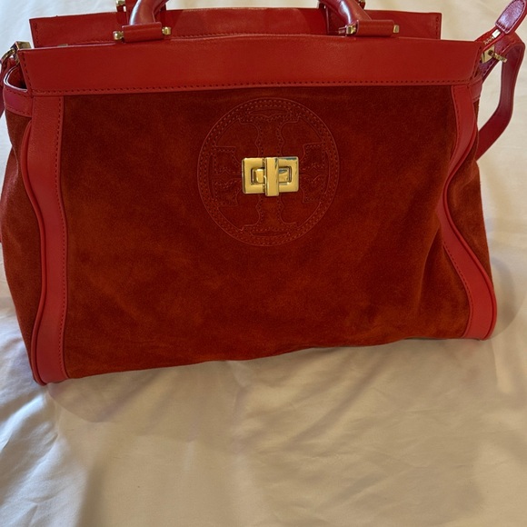 Tory Burch Handbags - Tory Burch Gloria Satchel & Dust Bag